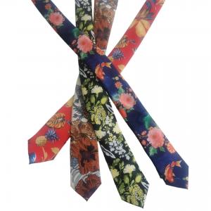 polyester printed necktie